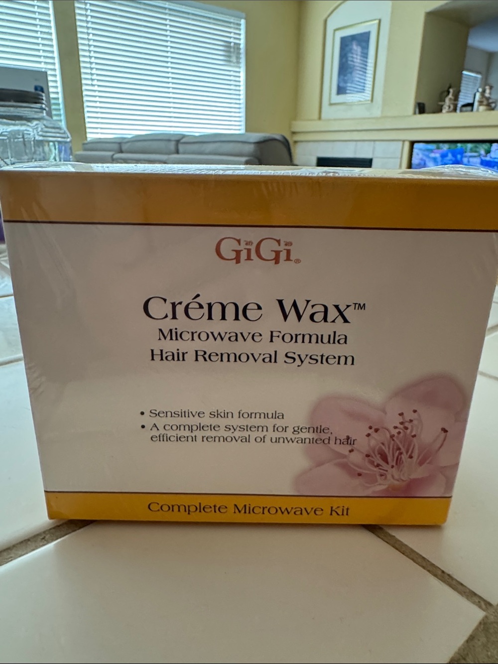 Gigi Crème Wax Microwave Hair Removal Kit